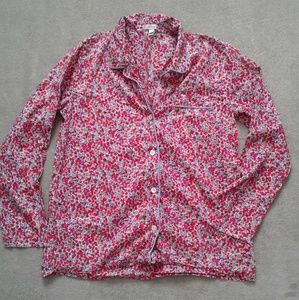 J. Crew poppy pajama set, M
